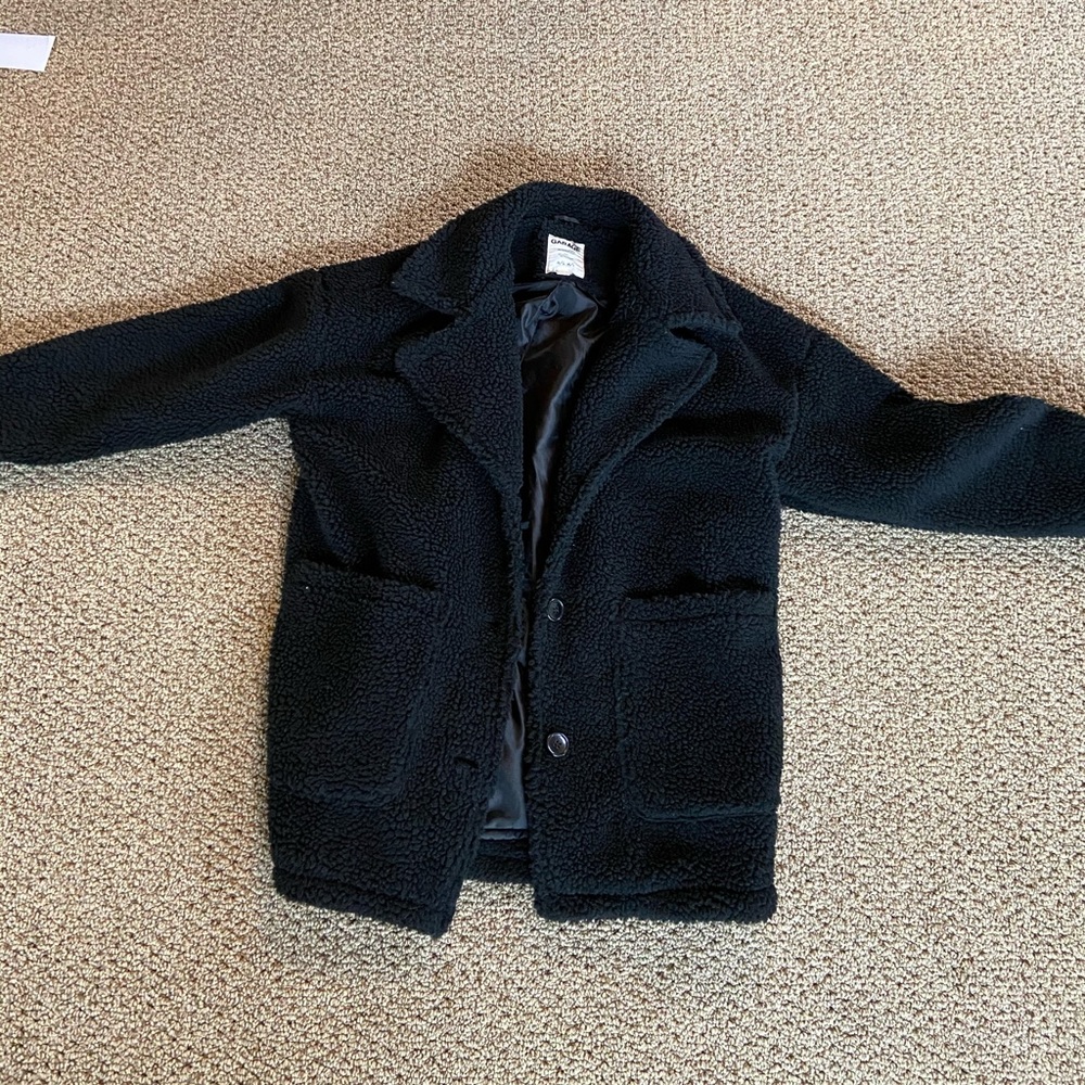 Garage Clothing Sherpa trench coat